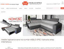 Tablet Screenshot of meble-kalwaryjskie.pl